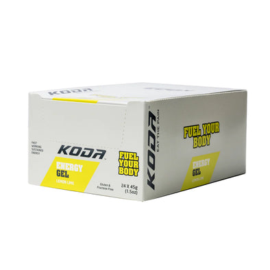 Koda Energy Gel Lemon Lime (24 Pack)