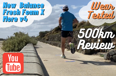 Wear and tear review - 500km of running in the New Balance More V4