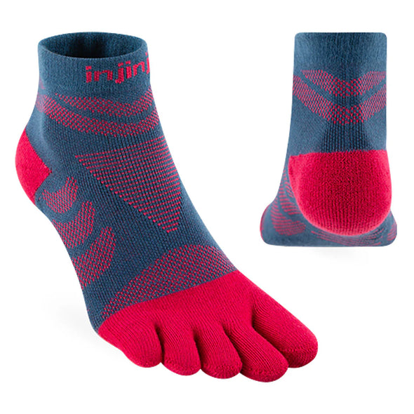 Injinji Women's Ultra Run Mini-Crew Berry