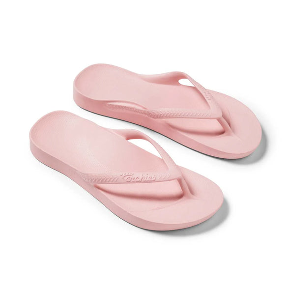 Archies Arch Support Kids Thongs Pink