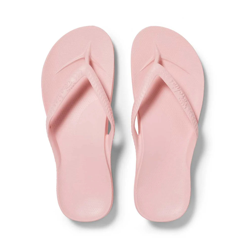 Archies Arch Support Kids Thongs Pink