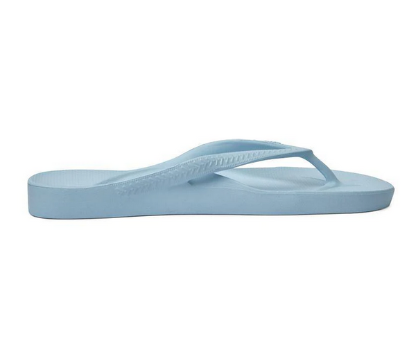 Archies Arch Support Thongs Sky Blue