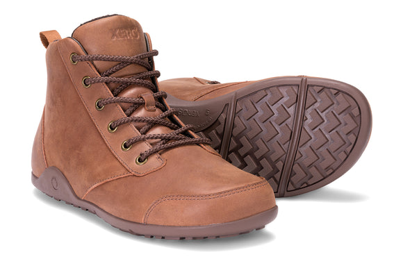 Xero Denver Leather Men's Brown Barefoot shoes Melbourne