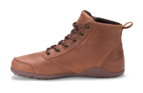 Xero Denver Leather Men's Brown zero drop shoes