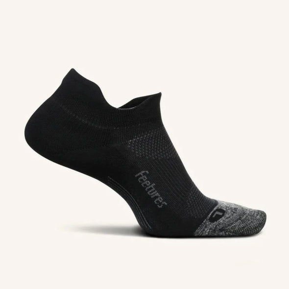 Feetures Elite Light Cushion No-Show Socks Black