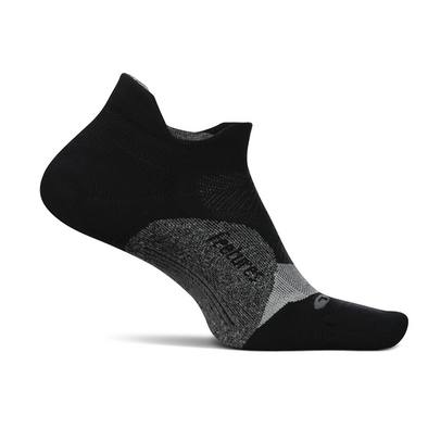 Feetures Elite Light Cushion No-Show Socks Black