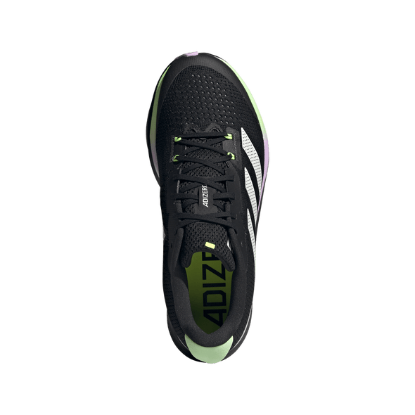 Adidas Adizero SL Men's Core Black Green Spark running shoes