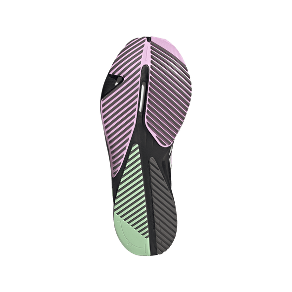 Adidas Adizero SL Men's Core Black Green Spark outsole