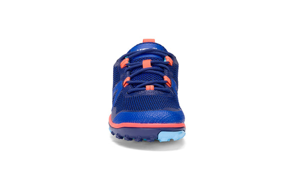 Xero Scrambler Low Women's Sodalite blue orange barefoot shoes