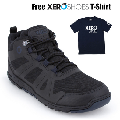 Xero Daylite Hiker Fusion Mens Black & FREE Xero Tee 