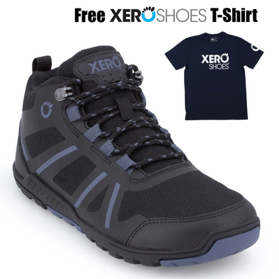 Xero Daylite Hiker Fusion Womens Black barefoot shoes