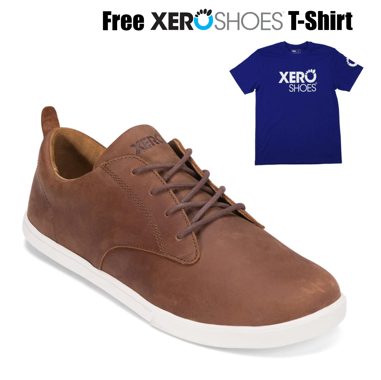 Xero Glenn Mens Brown Barefoot shoes