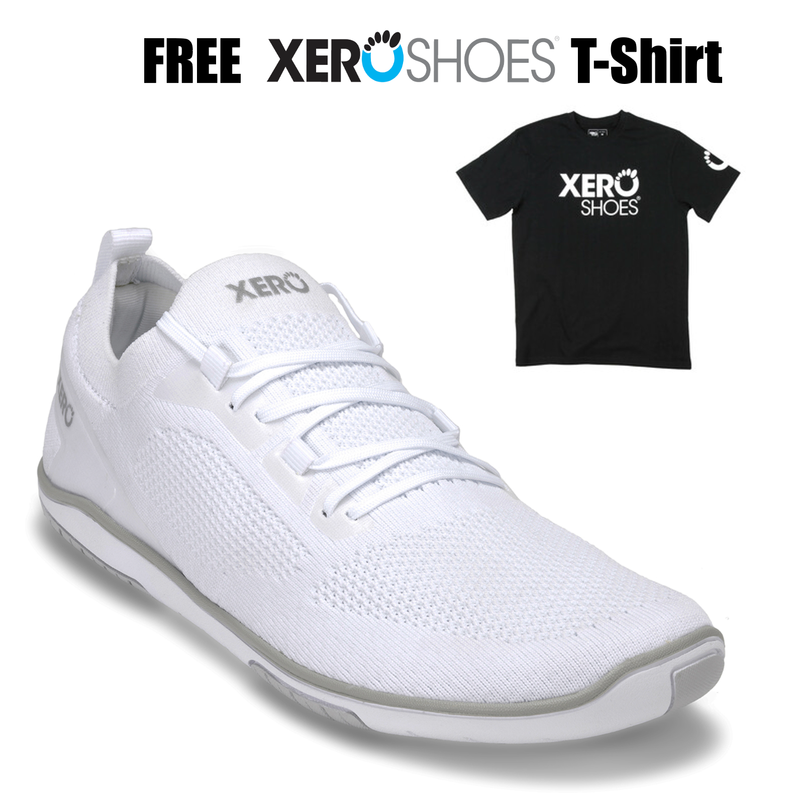 Xero Nexus Knit Women's White Barefoot shoes