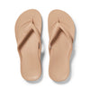 Archies Arch Support Thongs Tan